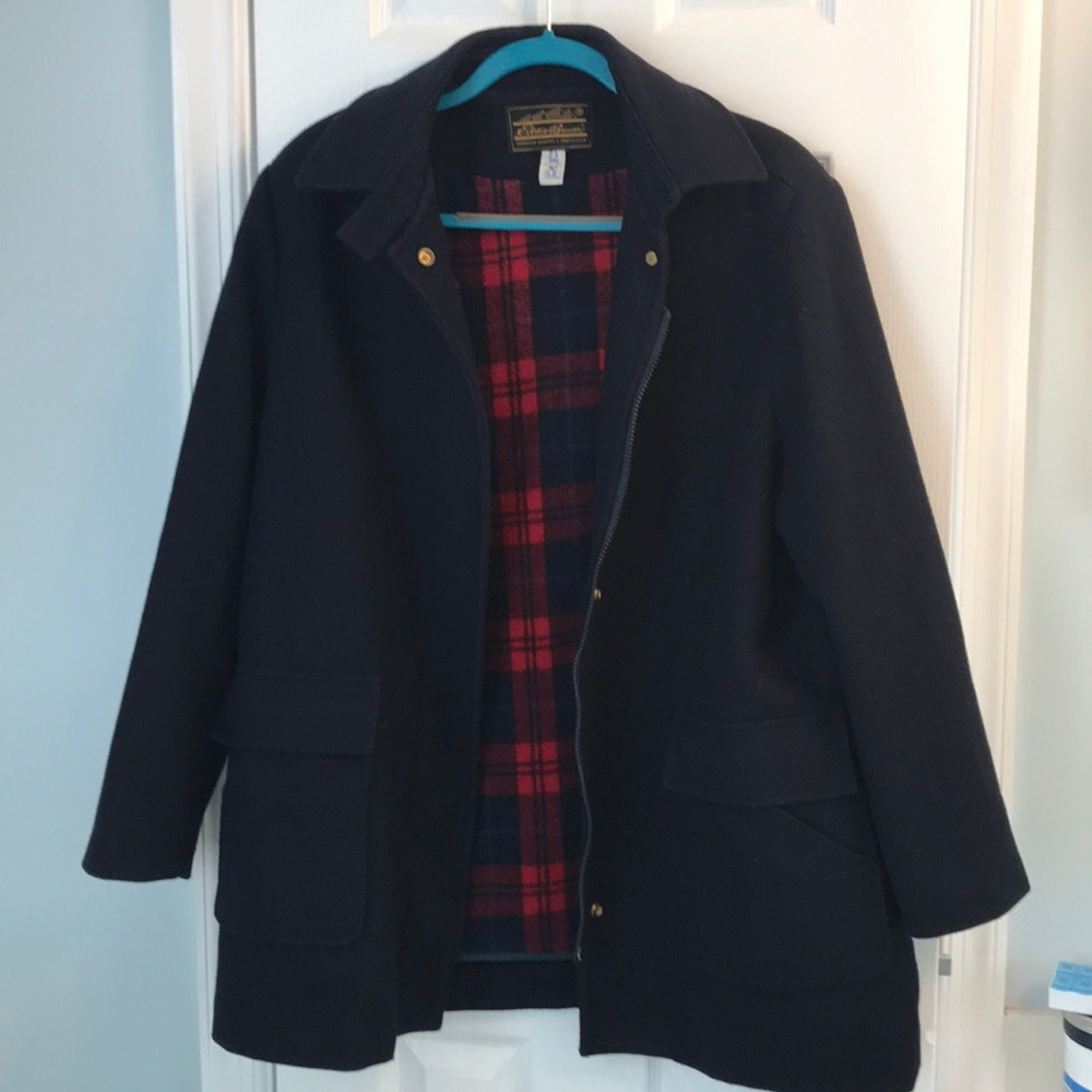 Vintage Eddie Bauer Wool Coat